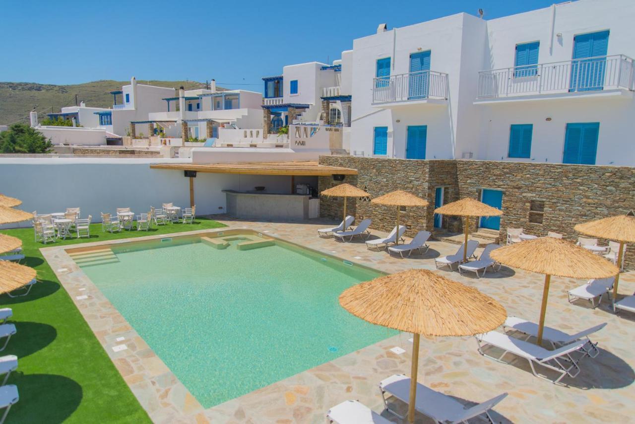 Ostria Hotel & Apartments Gavrio Exterior photo